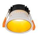 Havit Lighting Gleam White with Gold Insert Fixed Dim to Warm LED Downlight (HV5529D2W-WG)