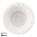 Havit Lighting Gleam White with White Insert Tri Colour Fixed Deep LED Downlight (HV5529T-WW)