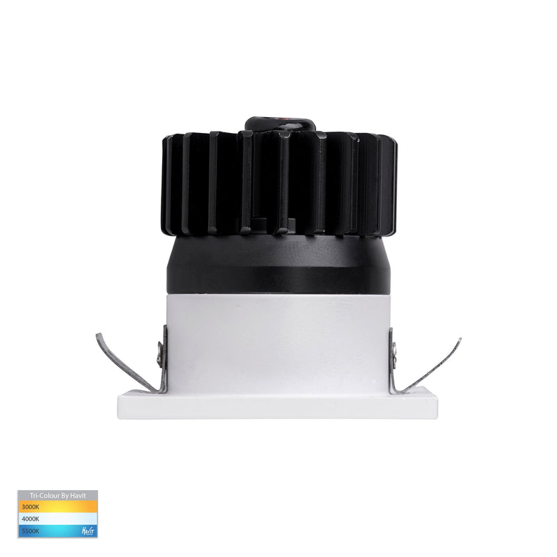 Havit Lighting Niche White Square Mini Recessed Downlight (HV5701T-WHT)