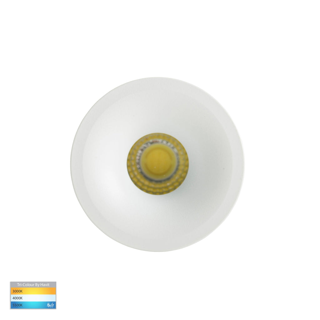 Havit Lighting Niche White Round Mini Recessed Downlight (HV5702T-WHT ...