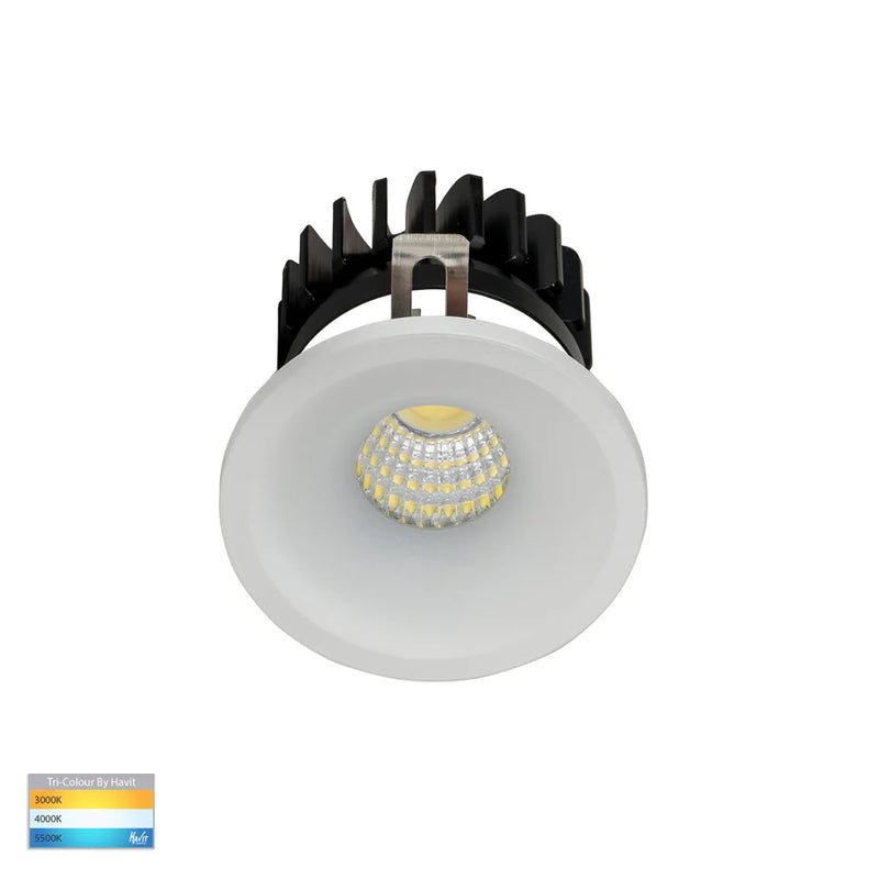 Havit Lighting Niche White Round Mini Recessed Downlight (HV5702T-WHT)