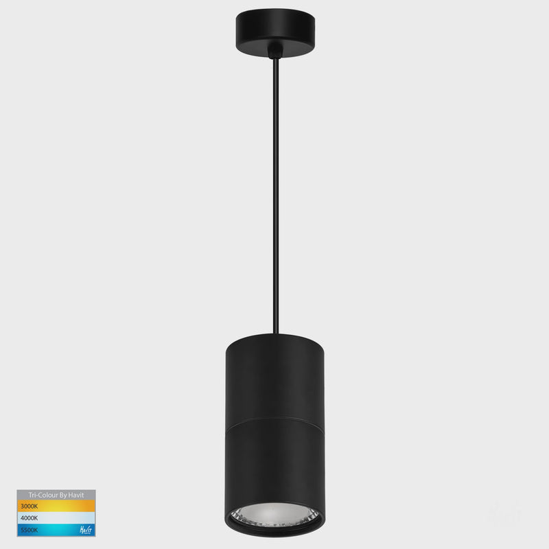 Havit Lighting Nella Black 7w LED Pendant (HV5802T-BLK-P)