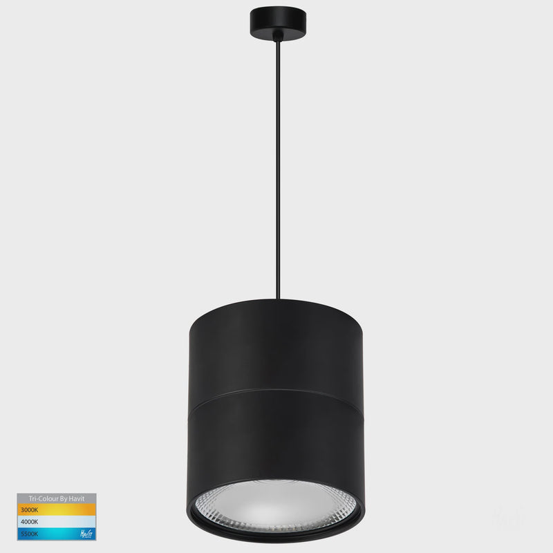 Havit Lighting Nella Black 18w LED Pendant (HV5805T-BLK-P)
