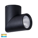 Havit Lighting Nella Black 18w Surface Mounted Rotatable LED Downlight (HV5824T-BLK | HV5824T-BLK-12V)