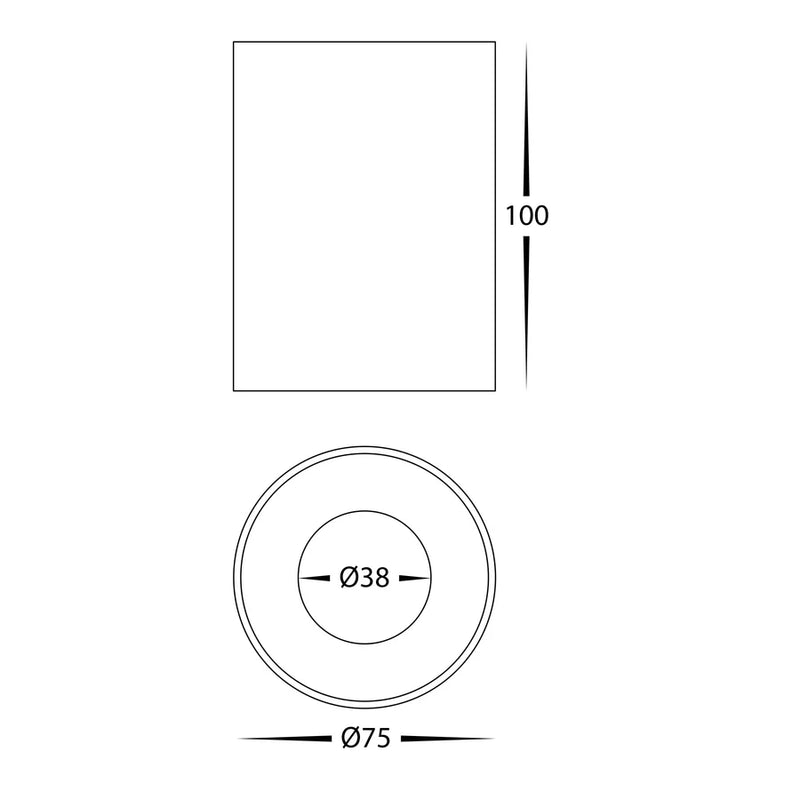 Havit Lighting Nella White 7w Surface Mounted LED Downlight (HV5841S-WHT | HV5841S-WHT-12V)