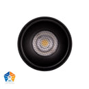 Havit Lighting Nella Black 12w Surface Mounted LED Downlight (HV5842S-BLK | HV5842S-BLK-12V)