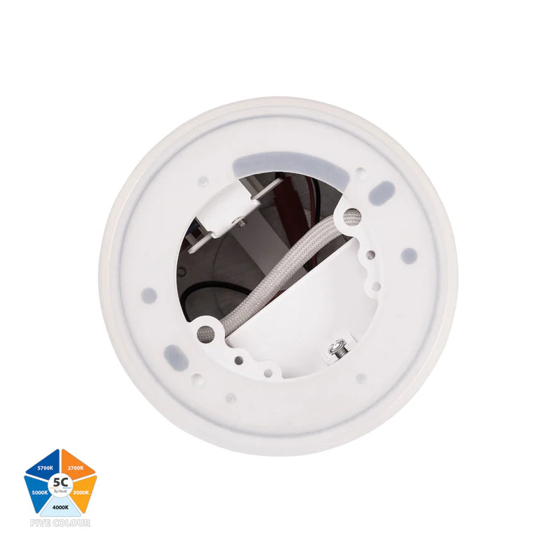 Havit Lighting Nella White 12w Surface Mounted LED Downlight (HV5842S-WHT-EXT | HV5842S-WHT-EXT-12V)