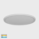 Havit Lighting Slim White 30w LED Ceiling Mounted Oyster Light (HV5878T-WHT)