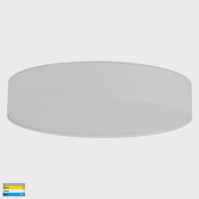 Havit Lighting Nella White 30w Ceiling Mounted LED Oyster (HV5893T-WHT)