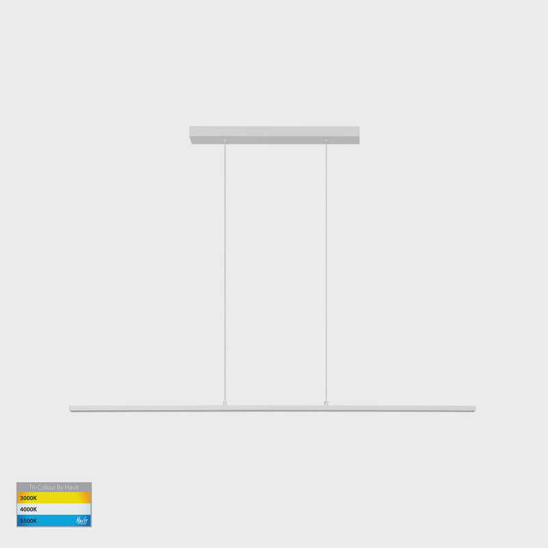Havit Lighting Proline White 1200 mm Slim LED Pendant (HV6005T-WHT)