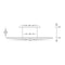 Havit Lighting Proline Black 1600mm Slim LED Pendant (HV6006T-BLK)