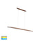 Havit Lighting  Noce Walnut Timber 1300mm Linear Pendant (HV6010T)