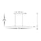 Havit Lighting  Noce Walnut Timber 1300mm Linear Pendant (HV6010T)
