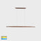 Havit Lighting  Noce Walnut Timber 1300mm Linear Pendant (HV6010T)