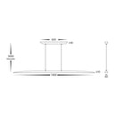 Havit Lighting Noce Walnut Timber 1800mm Linear Pendant (HV6012T)