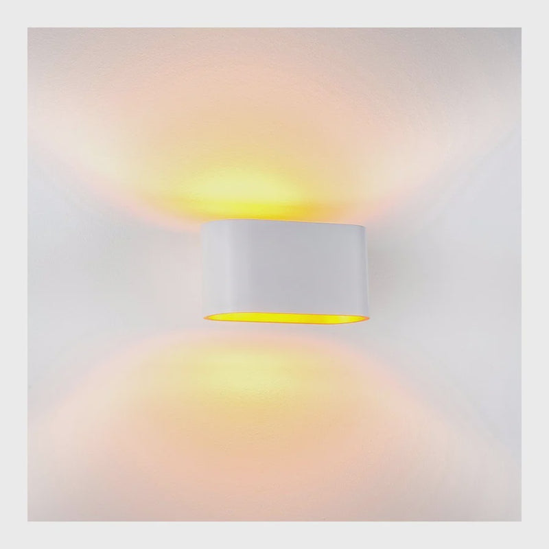 Havit Lighting Concept White Aluminium LED Wall Light (HV8028-WHT)