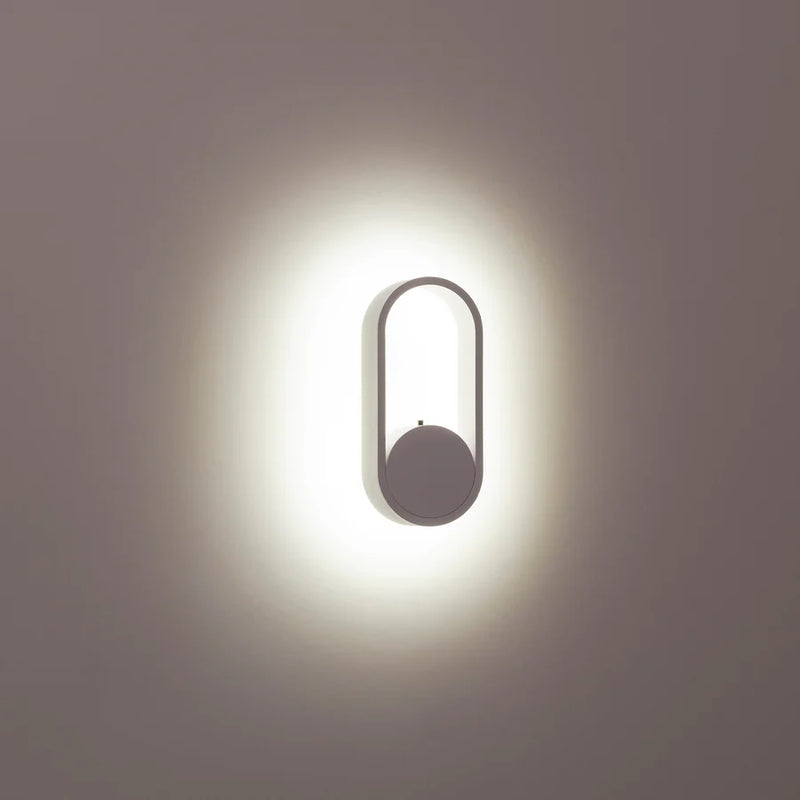 Havit Lighting Ovale White Wall Light (HV8080T-WHT)