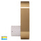 Havit Lighting Ovale White + Brass Wall Light (HV8080T-WHTBR)