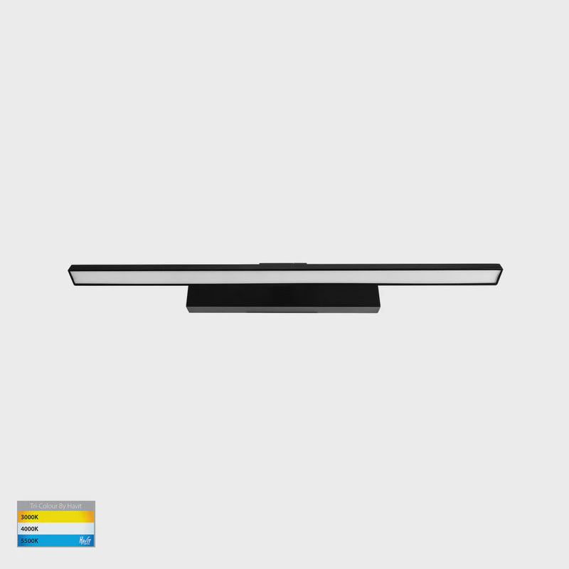 Havit Lighting Vanita Black 800mm Adjustable Wall Light (HV8103T-BLK)