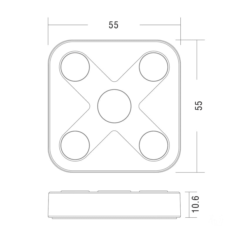 Havit Lighting  Zigbee LED Touch Controller (HV9101-ZB-5C)