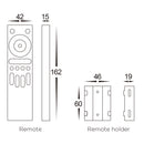 Havit Lighting RGBC/W 4 Zone LED Strip Remote Controller (HV9102-Q4)
