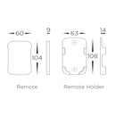 Havit Lighting RGB SPI Remote Controller (HV9102-SPI-R9)