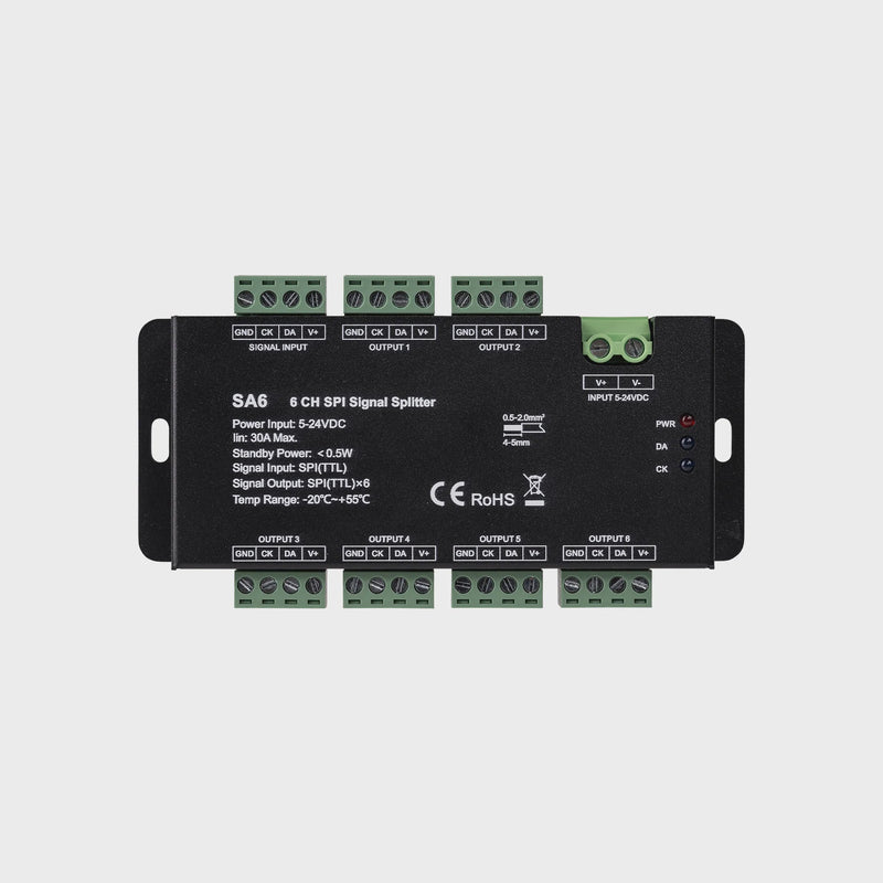 Havit Lighting 6 Channel SPI Repeater (HV9104-SPI-6CH)
