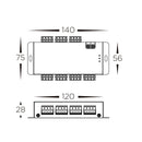Havit Lighting 6 Channel SPI Repeater (HV9104-SPI-6CH)