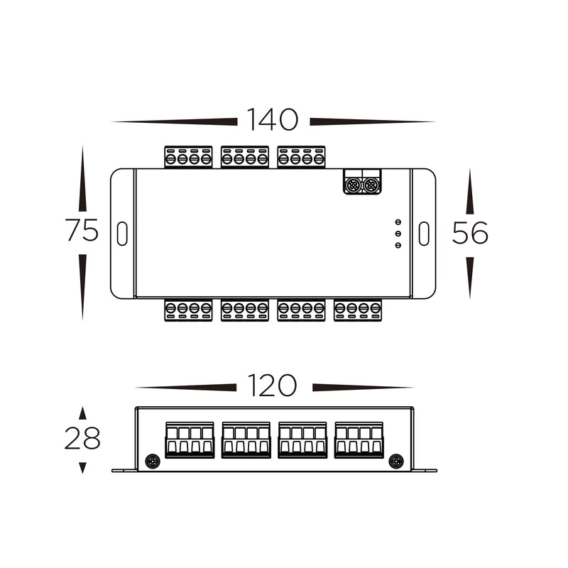Havit Lighting 6 Channel SPI Repeater (HV9104-SPI-6CH)