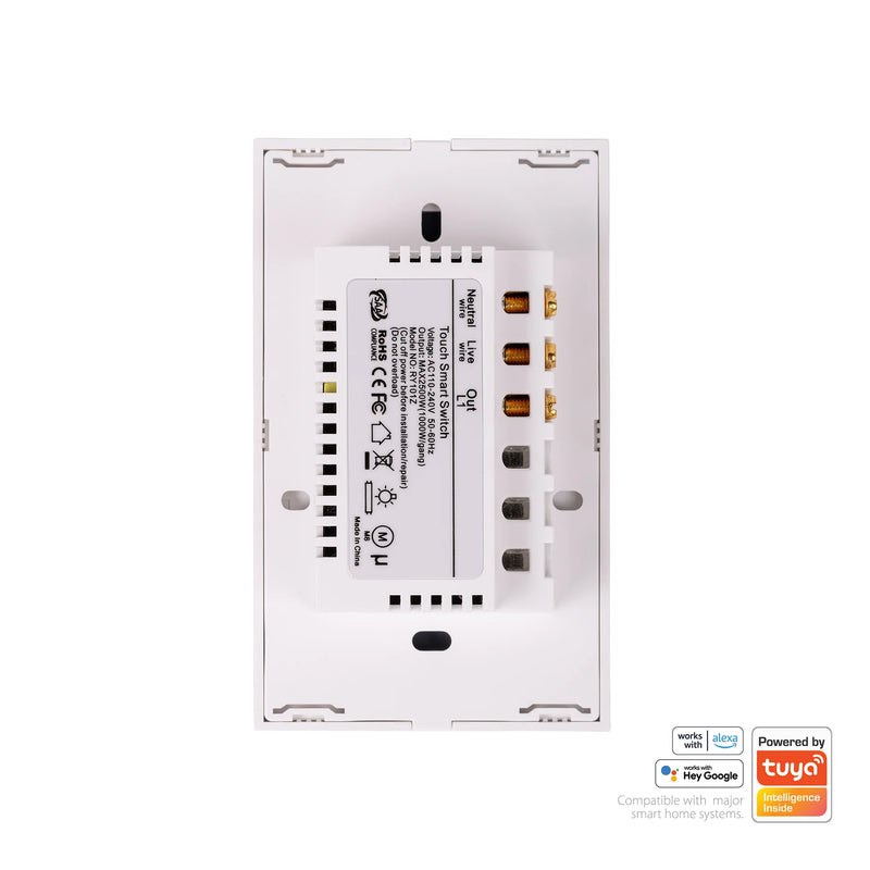 Havit Lighting Wifi Single Gang White Wall Switch (HV9110-1)