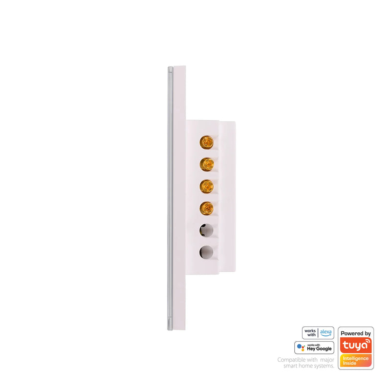 Havit Lighting Wifi Two Gang White Wall Switch (HV9110-2)