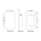 Havit Lighting Wifi Single Gang White with Gold Trim Wall Switch (HV9120-1)