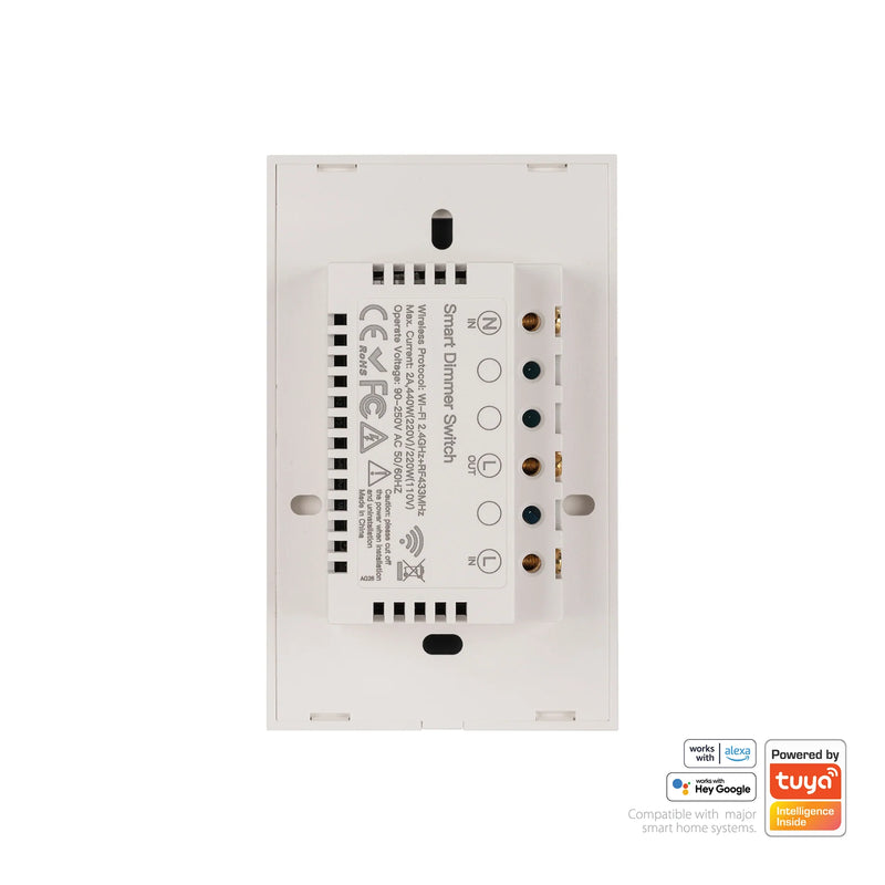 Havit Lighting Wifi Single Gang White Dimmer Wall Switch (HV9111)