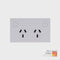 Havit Lighting  Wifi White Double Powerpoint (HV9114)