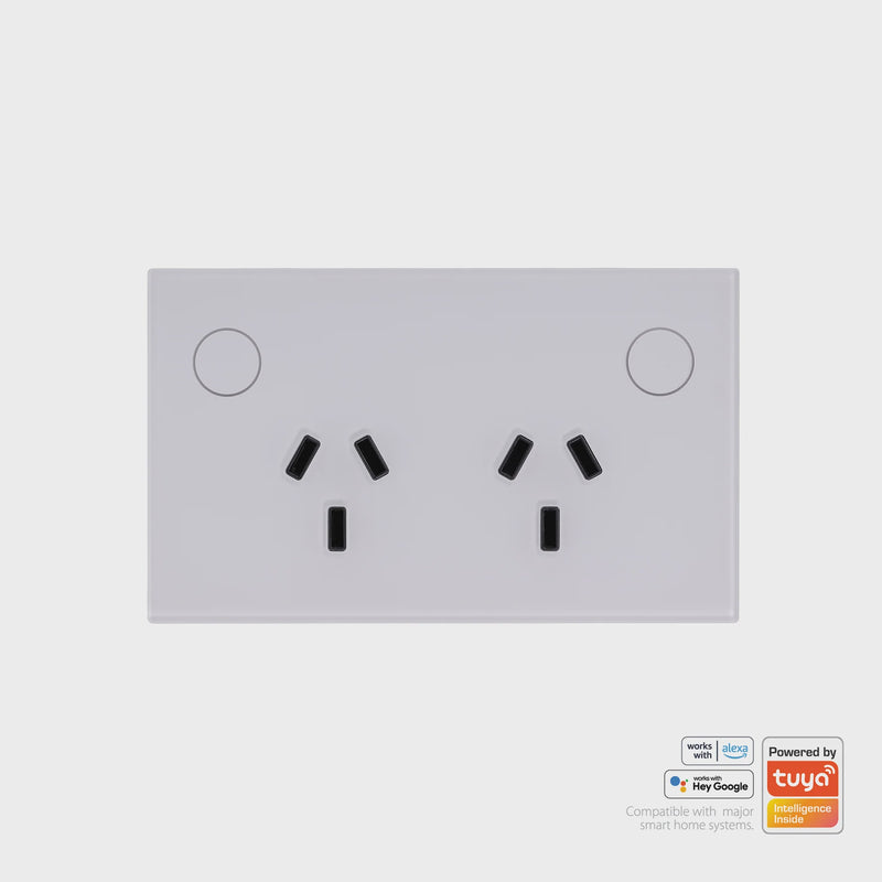 Havit Lighting  Wifi White Double Powerpoint (HV9114)