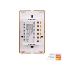 Havit Lighting Wifi 3 Gang White with Gold Trim Wall Switch (HV9120-3)