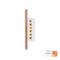 Havit Lighting Wifi 3 Gang White with Gold Trim Wall Switch (HV9120-3)