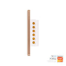 Havit Lighting Wifi 4 Gang White with Gold Trim Wall Switch (HV9120-4)