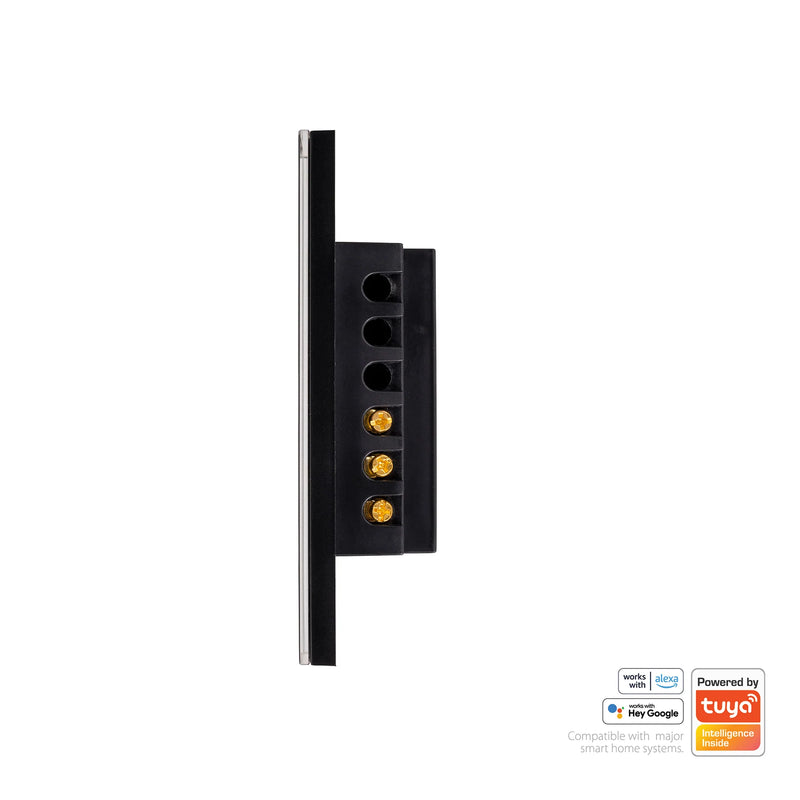 Havit Lighting  Wifi Single Gang Black Dimmer Wall Switch (HV9211)