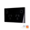 Havit Lighting Wifi Black Double Powerpoint (HV9214)