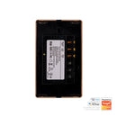 Havit Lighting Wifi Single Gang Black with Gold Trim Wall Switch (HV9220-1)
