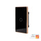 Havit Lighting Wifi Single Gang Black with Gold Trim Wall Switch (HV9220-1)