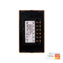 Havit Lighting Wifi 4 Gang Black with Gold Trim Wall Switch (HV9220-4)