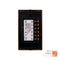 Havit Lighting Wifi 4 Gang Black with Gold Trim Wall Switch (HV9220-4)