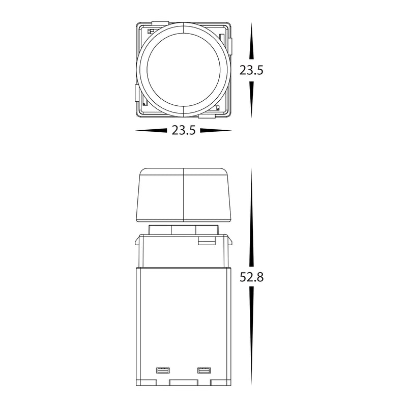 Havit Lighting 1-10v LED Dial Dimmer (HV9629)