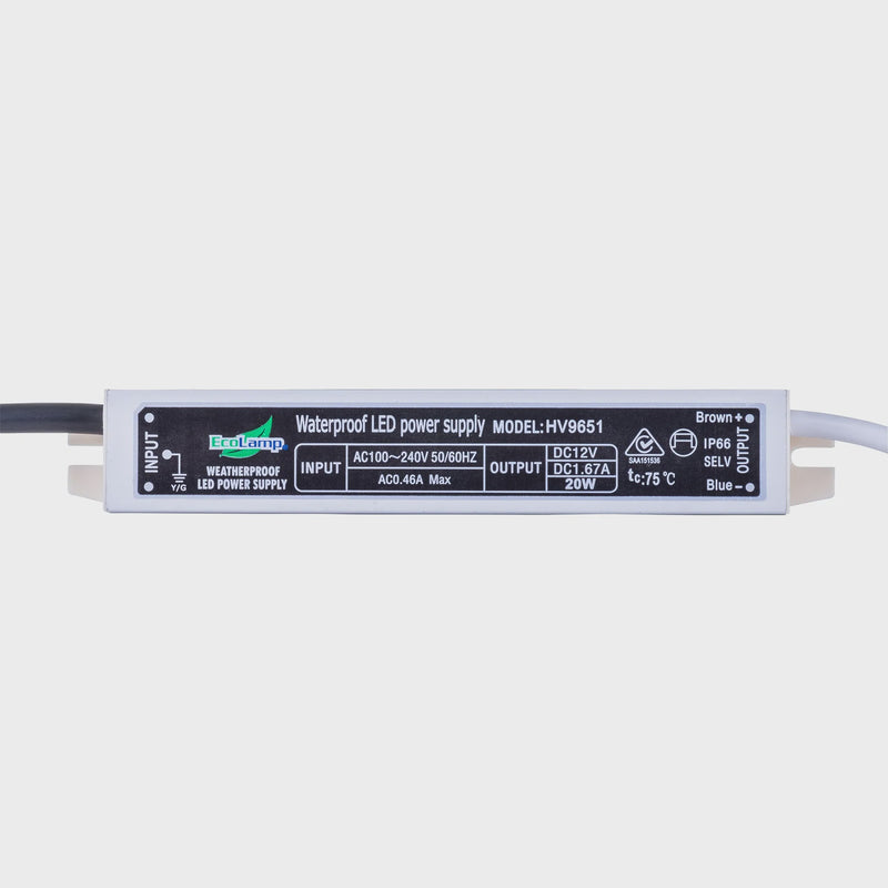 Havit Lighting 20w 12v Weatherproof LED Driver (HV9651)