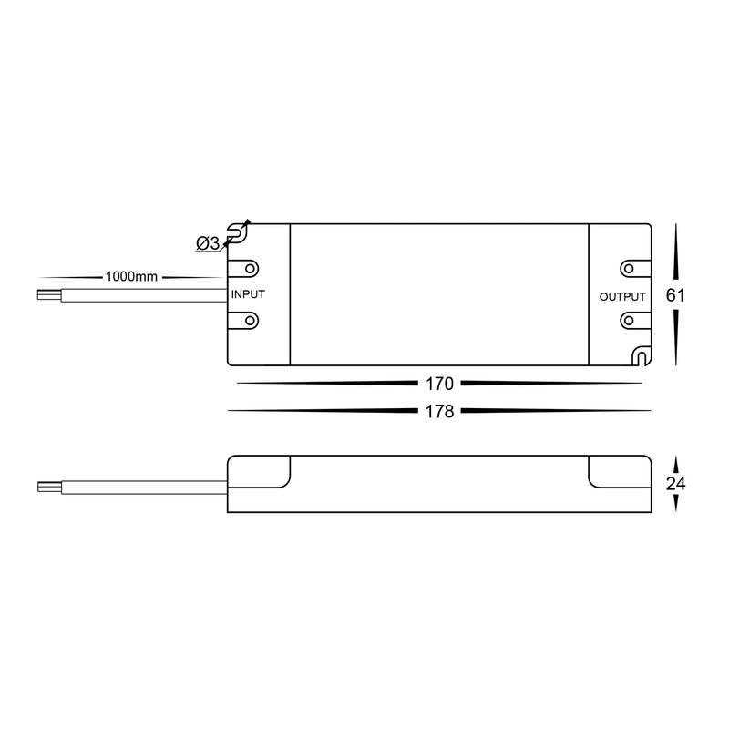 Havit Lighting 60W Indoor Dimmable LED Driver (HV9660-60W)