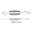 Havit Lighting 150W Dali 2 + Push Dim Dimmable LED Driver (HV96631-12V150W | HV96631-24V150W)