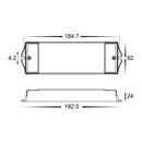 Havit Lighting 60W Dali 2 + Push Dim Dimmable LED Driver (HV96631-12V60W | HV96631-24V60W)