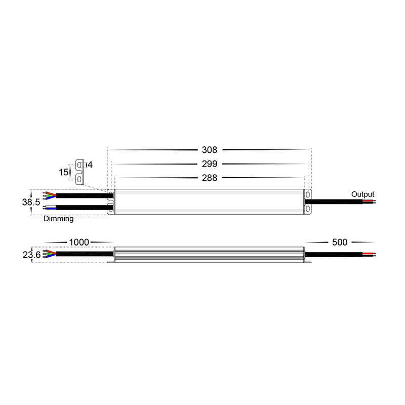 Havit Lighting 60W Dali 2 + Push Dim Dimmable LED Driver (HV96632-60W)